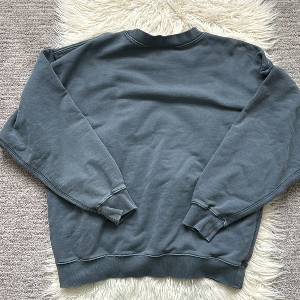 Elwoods Oversized Core Crewneck Vintage Navy - Picture 6 of 7